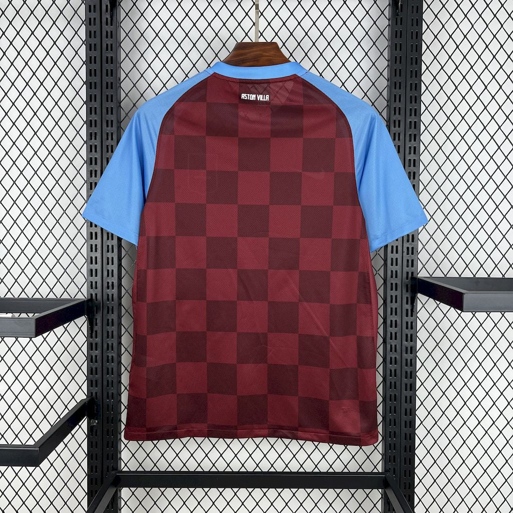 Camiseta Aston Villa Local Retro 2011/12 Versión Fan