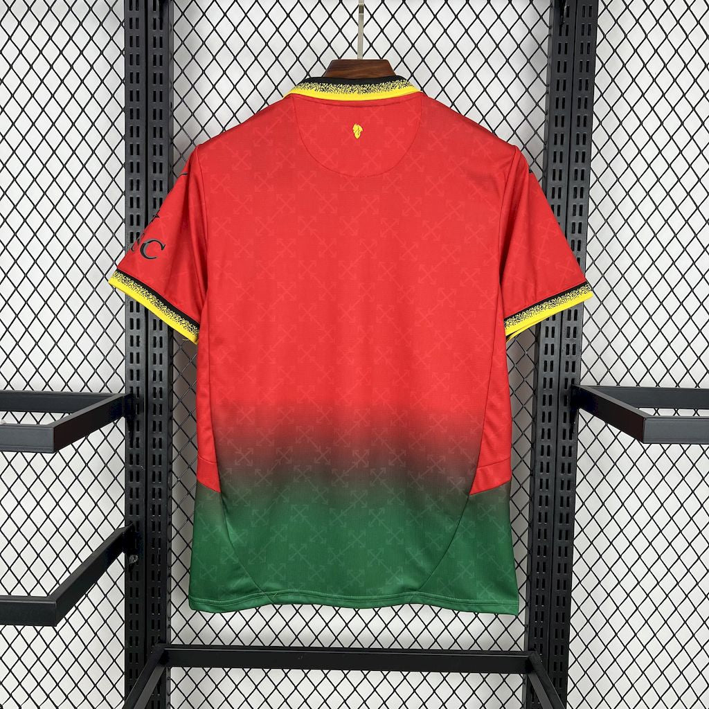 Camiseta AC Milan Edición Especial Roja 2025/26 Versión Fan