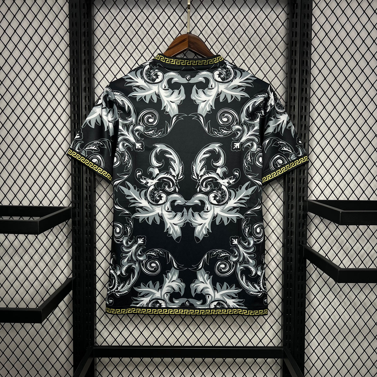 Camiseta Italia Versace Black Edition 2023/24 Versión Fan