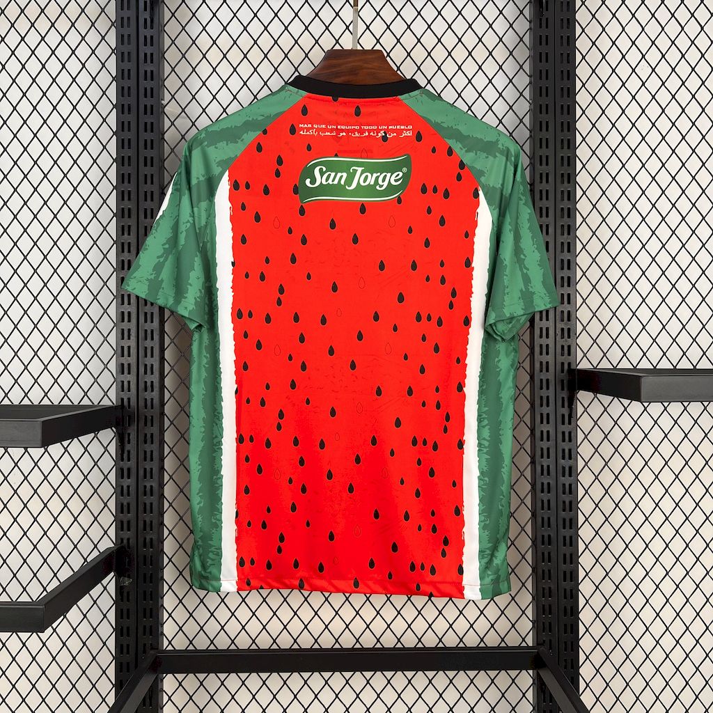 Camiseta Palestino Cuarta 2025/26 Versión Fan