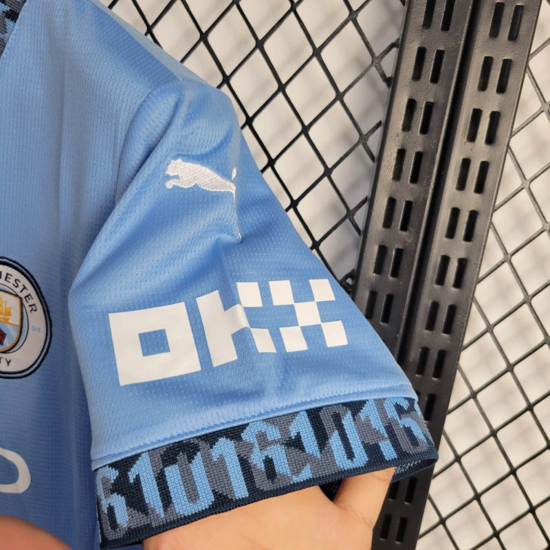 Camiseta Manchester City Local 2024/25 Versión Mujer