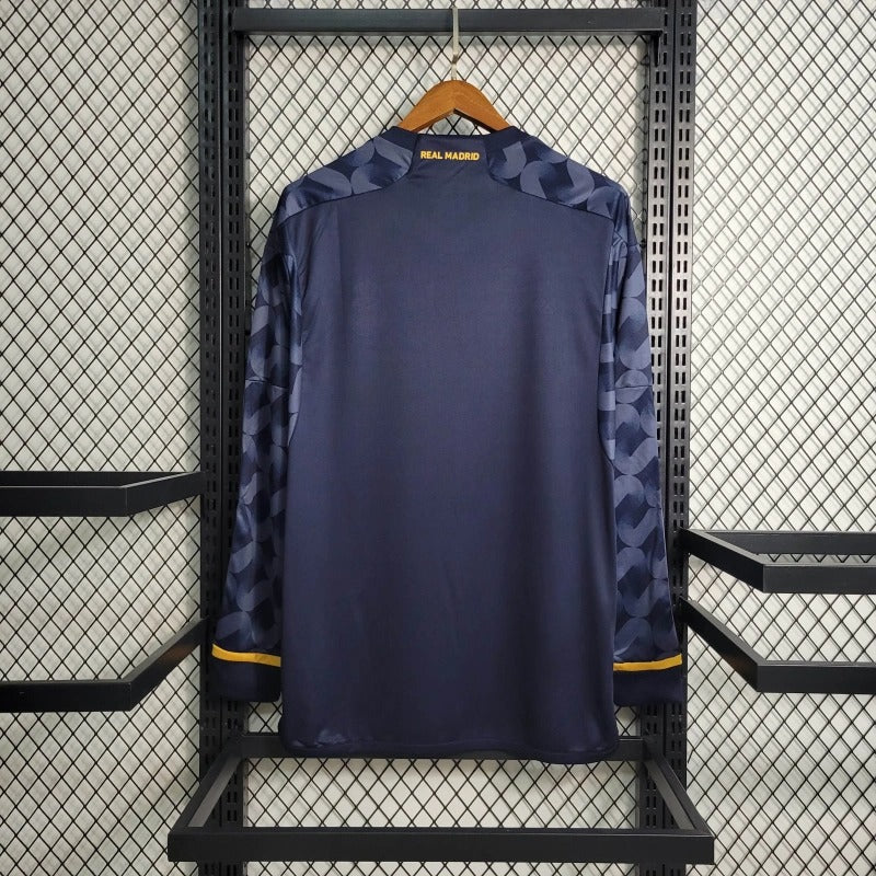 Camiseta Real Madrid Manga Larga Tercera 2023/24 Versión Fan