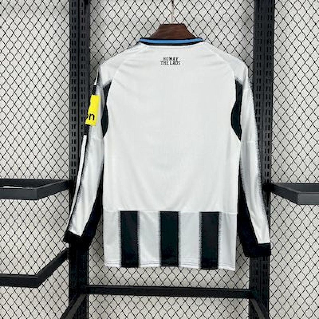 Camiseta Newcastle Manga Larga Local 2025/26 Versión Fan