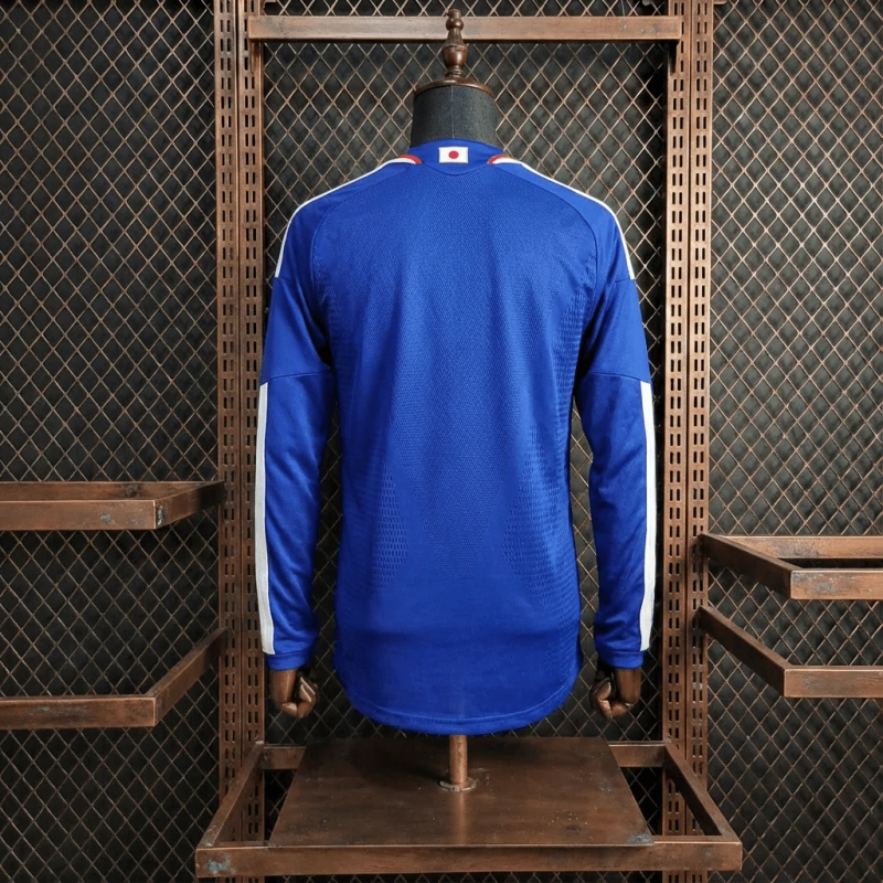 Camiseta Japon Local Manga Larga 2026 Versión Jugador