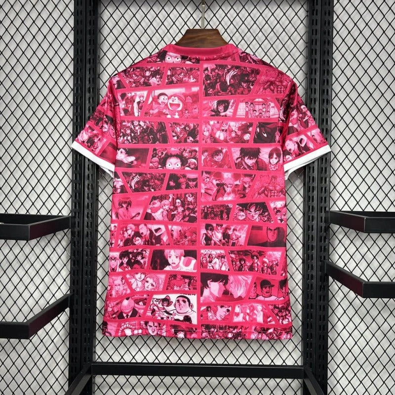 Camiseta Japon "Anime Rosa" 2025/26 Versión Fan