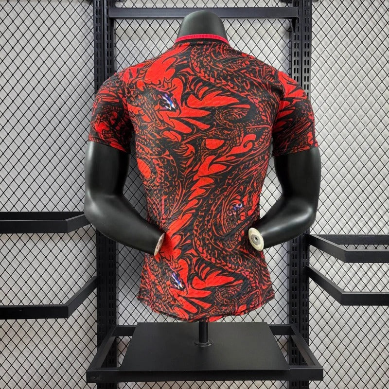 Camiseta Japon "Dragon rojo" 2025/26 Versión Jugador