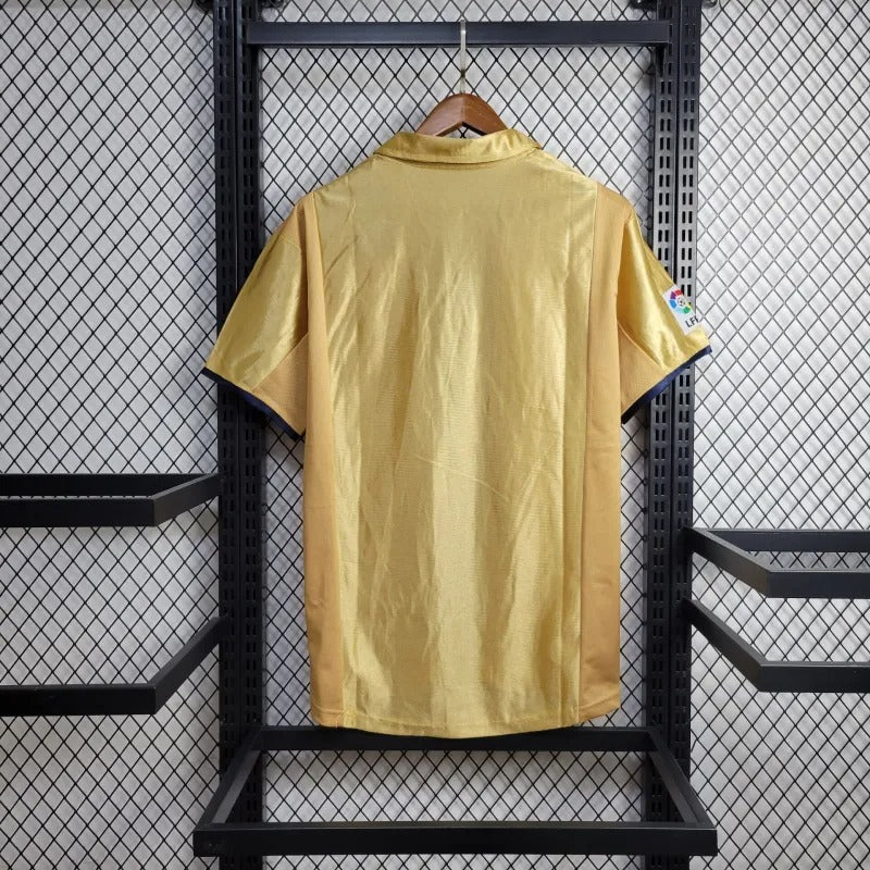 Camiseta FC Barcelona Visita Retro 2001/02 Versión Fan