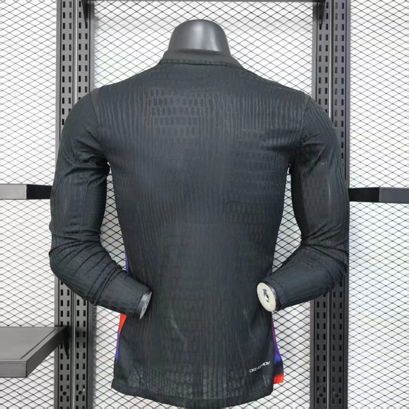 Camiseta Inglaterra Visita Manga Larga 2025/26 Versión Jugador