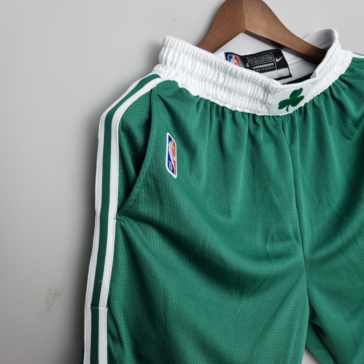 Camiseta NBA 75 Aniversario Boston Celtics Shorts Verde