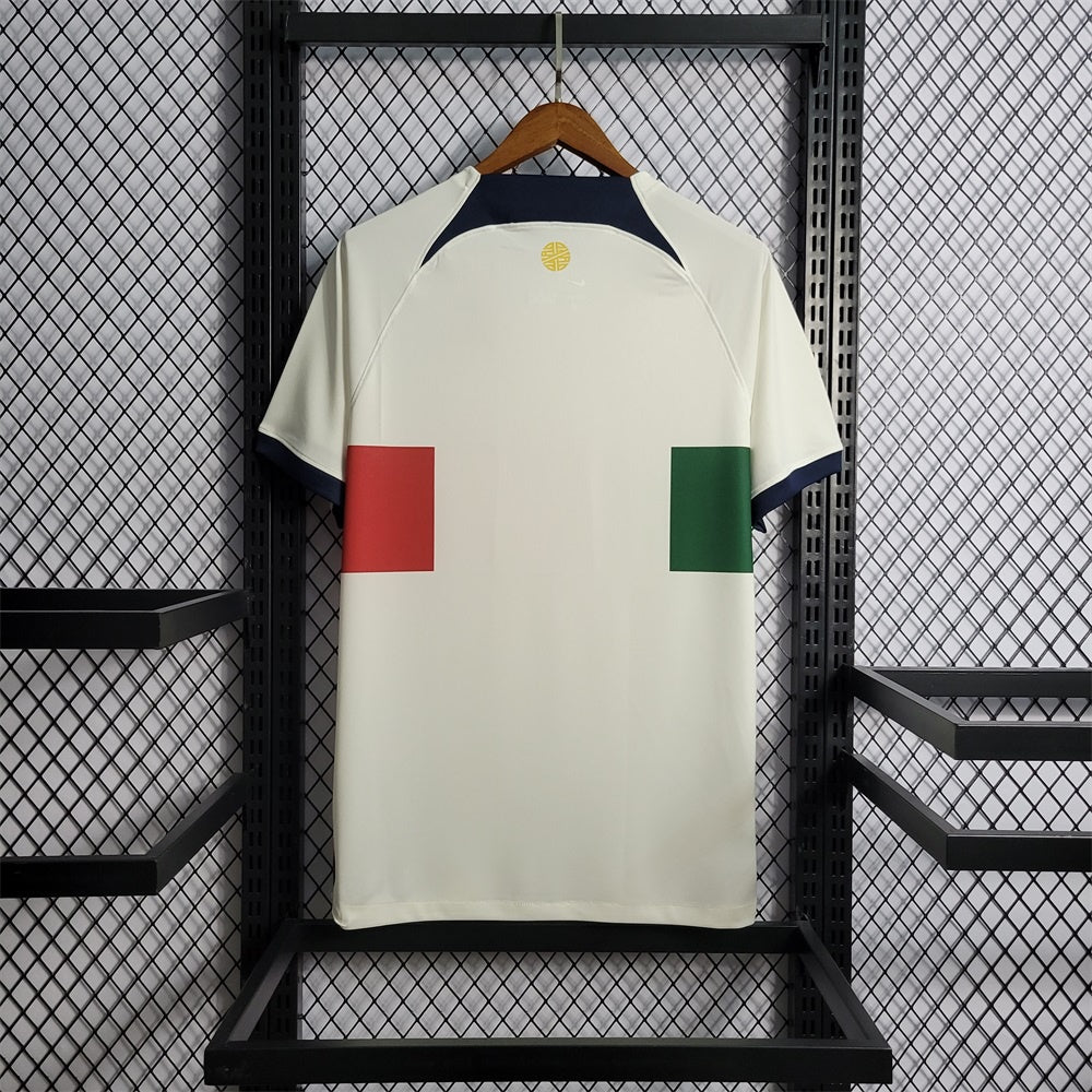 Camiseta Portugal Visitante Qatar 2022 Versión Fan