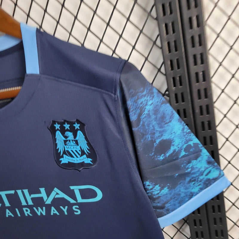 Camiseta Manchester City Retro Visitante 2015/16