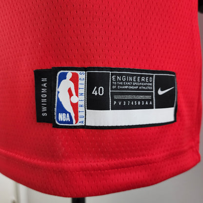 Camiseta Philadelphia 76ers Allen Iverson "Rookie Season" Roja
