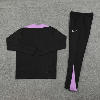 Buzo Completo Inglaterra Negro Morado
