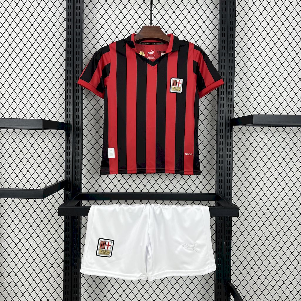 AC Milán Kit Niños 125 Aniversario 2024/25