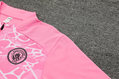 Buzo Completo Manchester City Rosado