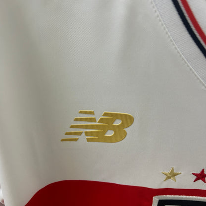 Camiseta Sao Paulo Local 2025/26 Versión Fan