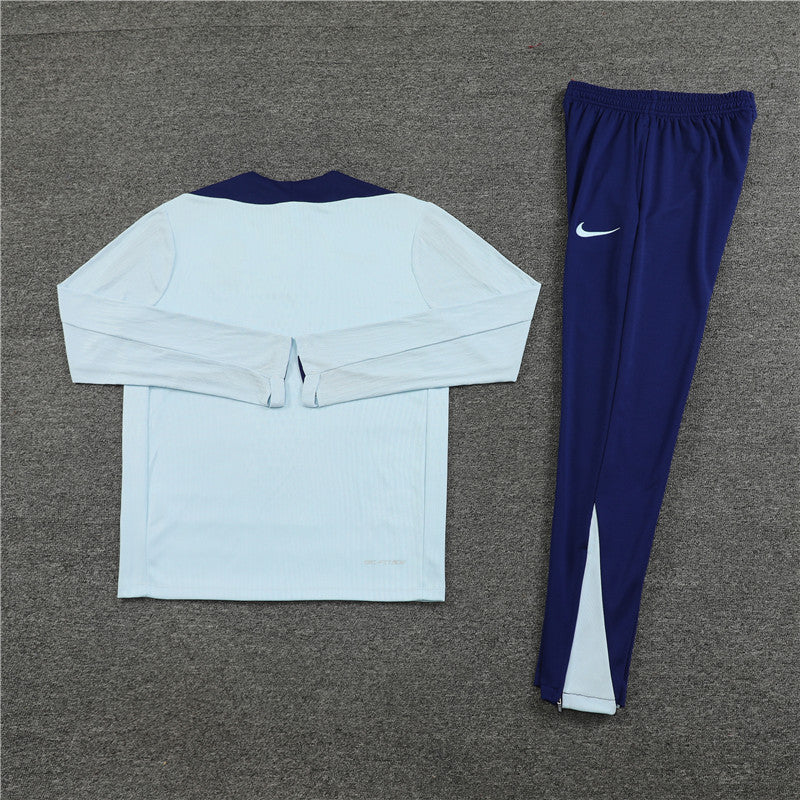 Buzo Completo Francia Blanco Azul