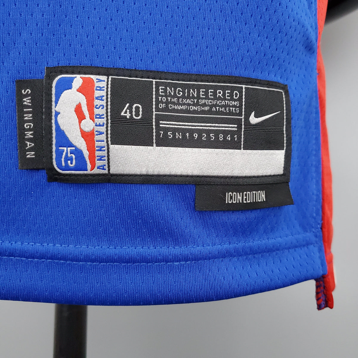 Camiseta Detroit Pistons Camiseta Azul Clásica