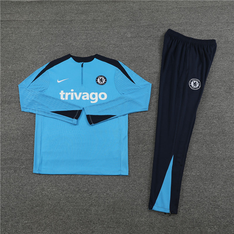 Buzo Completo Chelsea Celeste