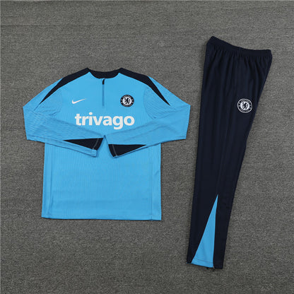 Buzo Completo Chelsea Celeste