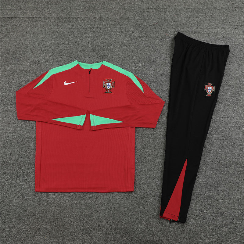 Buzo Completo Portugal Rojo Negro