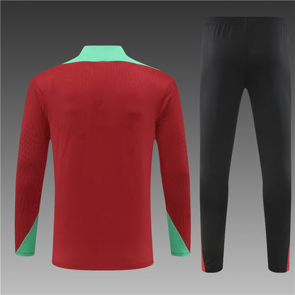Buzo Completo Portugal Rojo Negro