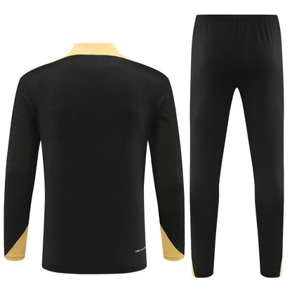 Buzo Completo PSG Negro Dorado