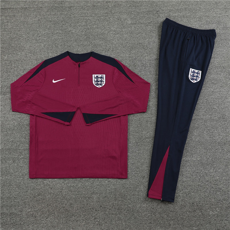 Buzo Completo Inglaterra Burdeo