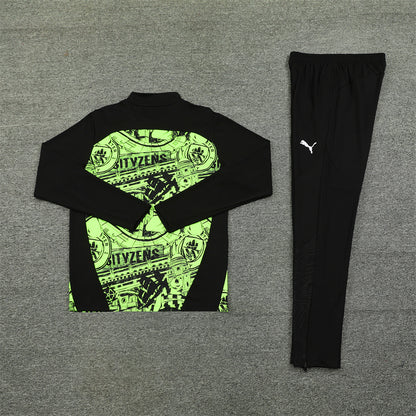 Buzo Completo Manchester City Diseño Verde
