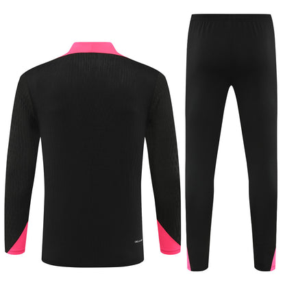 Buzo Completo Chelsea Negro Rosado