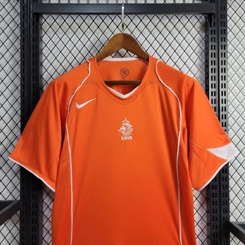 Camiseta Países Bajos Local Retro 2004