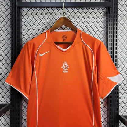 Camiseta Países Bajos Local Retro 2004