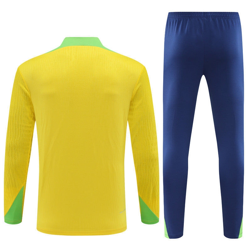 Buzo Completo Brasil Amarillo