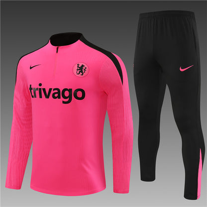Buzo Completo Chelsea Rosado