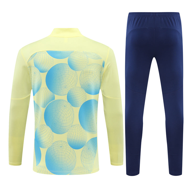 Buzo Completo Manchester City Diseño Amarillo