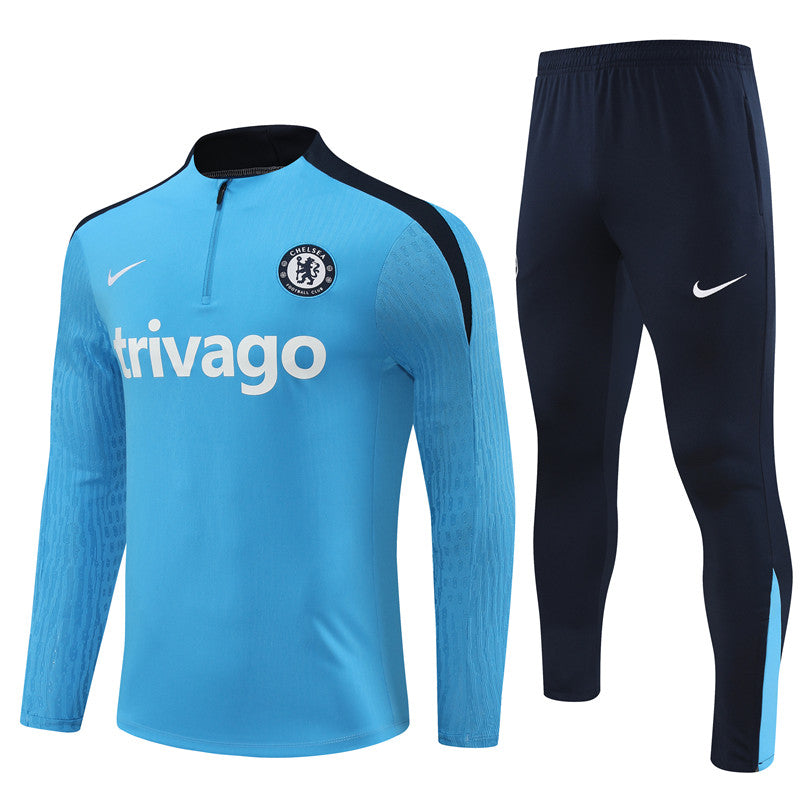 Buzo Completo Chelsea Celeste