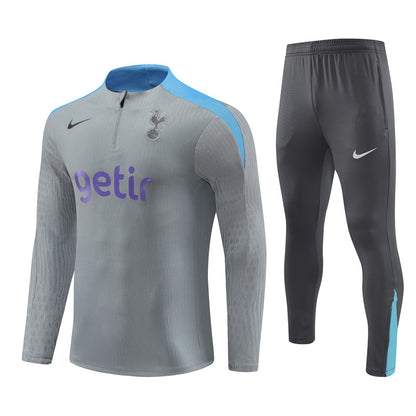 Buzo Completo Tottenham Gris Claro