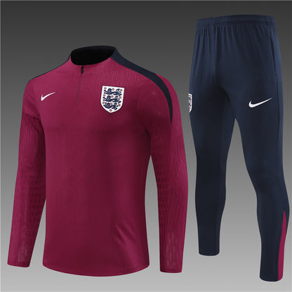 Buzo Completo Inglaterra Burdeo