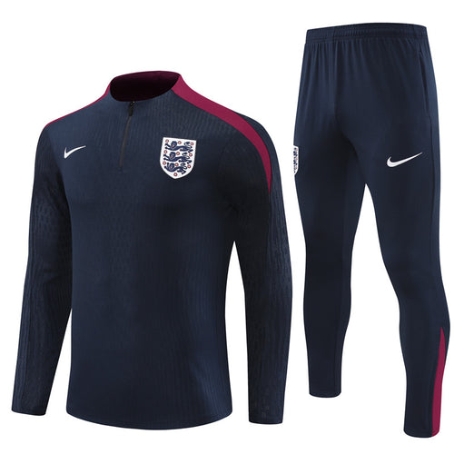Buzo Completo Inglaterra Negro Burdeo
