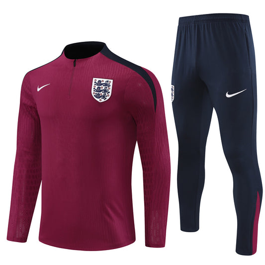 Buzo Completo Inglaterra Burdeo