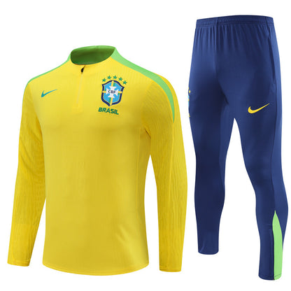Buzo Completo Brasil Amarillo