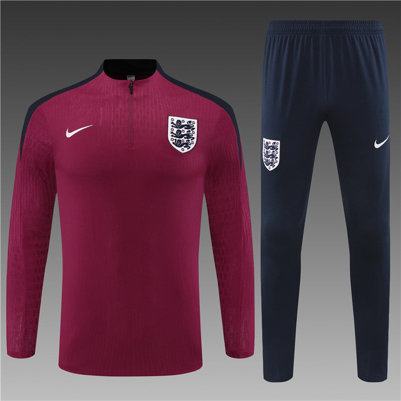 Buzo Completo Inglaterra Burdeo