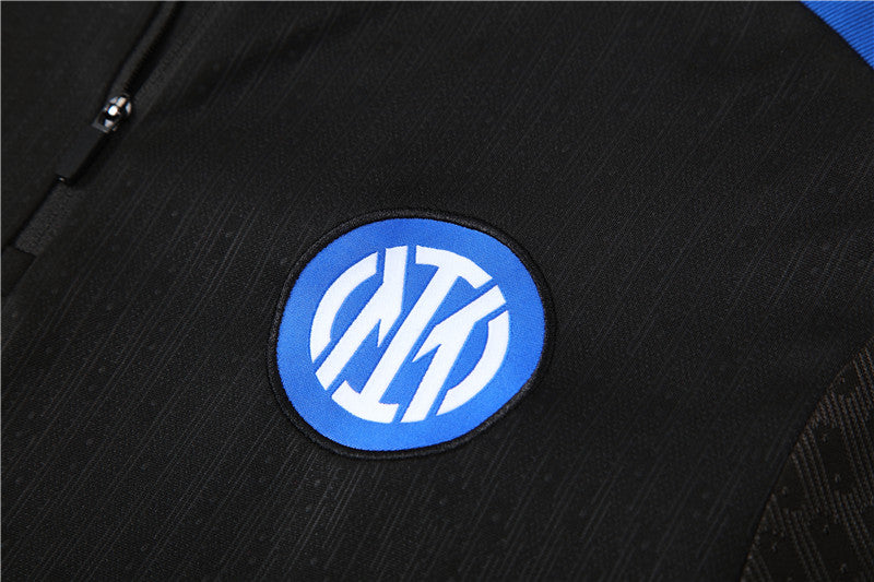 Buzo Completo Inter de Milán Negro Azul