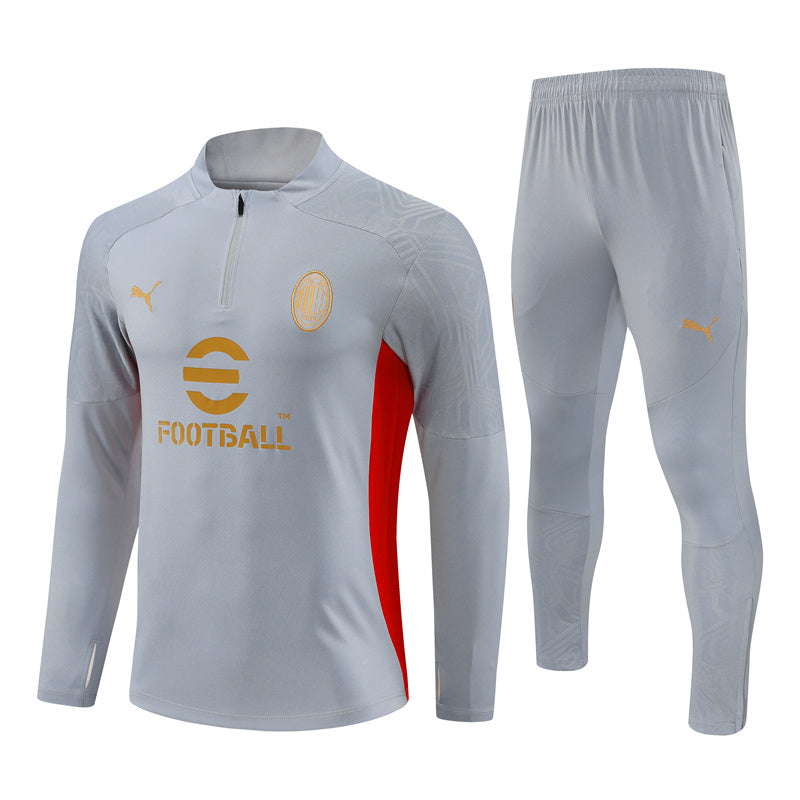 Buzo Completo AC Milán Gris