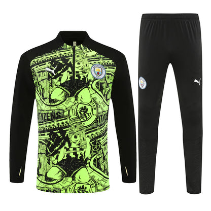 Buzo Completo Manchester City Diseño Verde