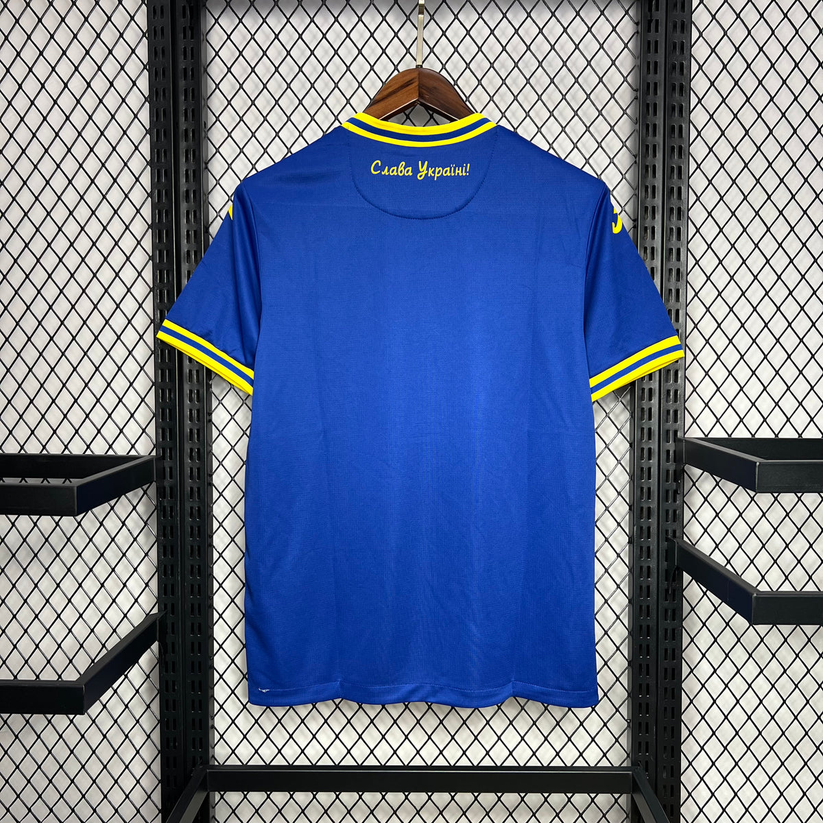 Camiseta Ucrania Visita 2024 Versión Fan