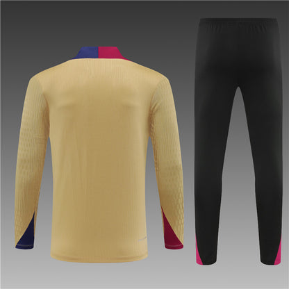 Buzo Completo FC Barcelona Crema