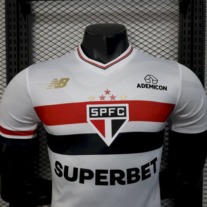 Camiseta Sao Paulo Local 2025/26 Versión Jugador