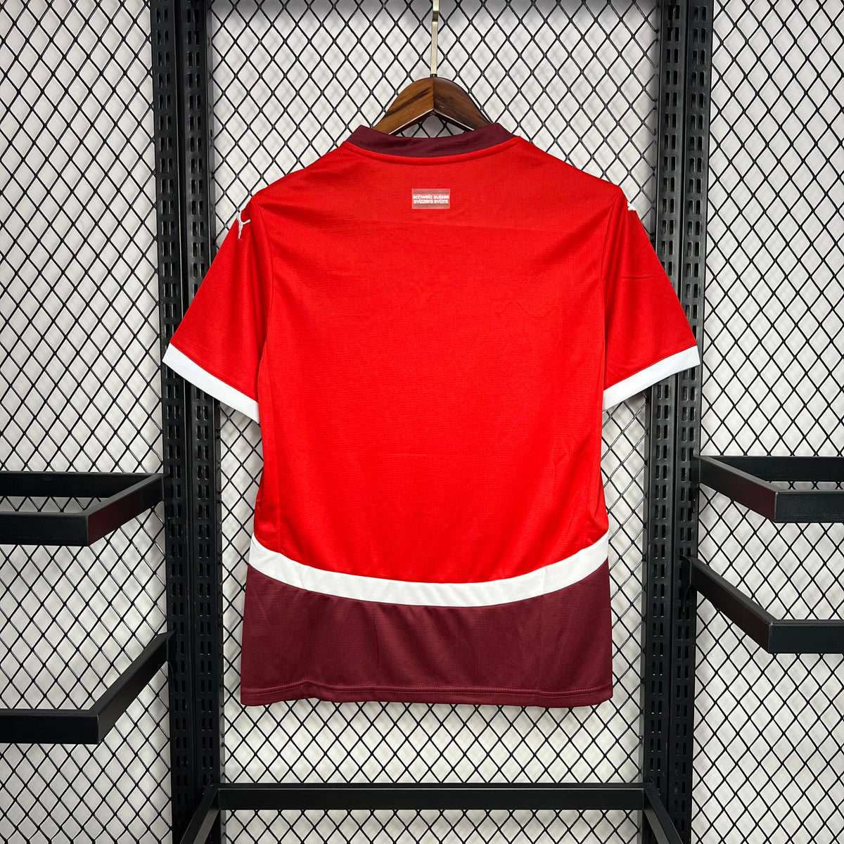 Camiseta Suiza Local 2024 Versión Fan