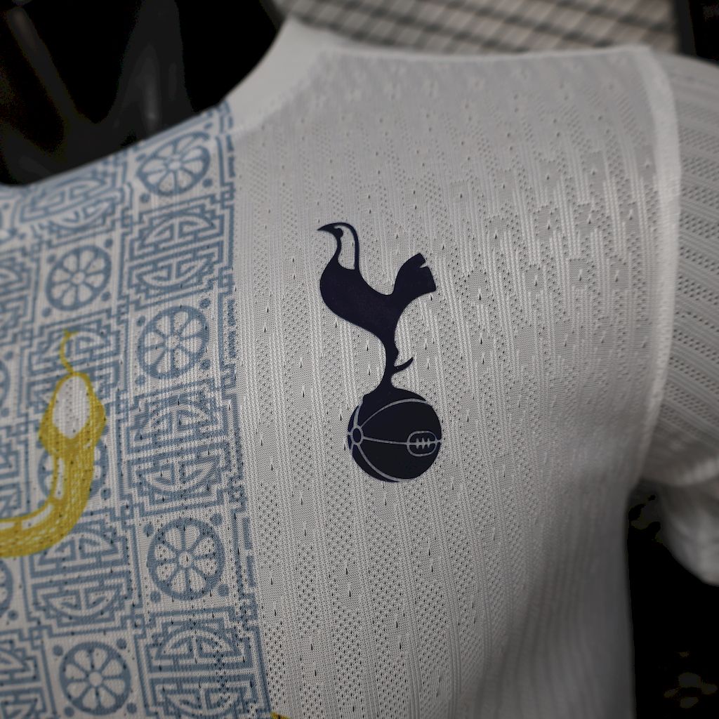 Camiseta Tottenham Hotspur Blanca 2025/26 Versión Jugador